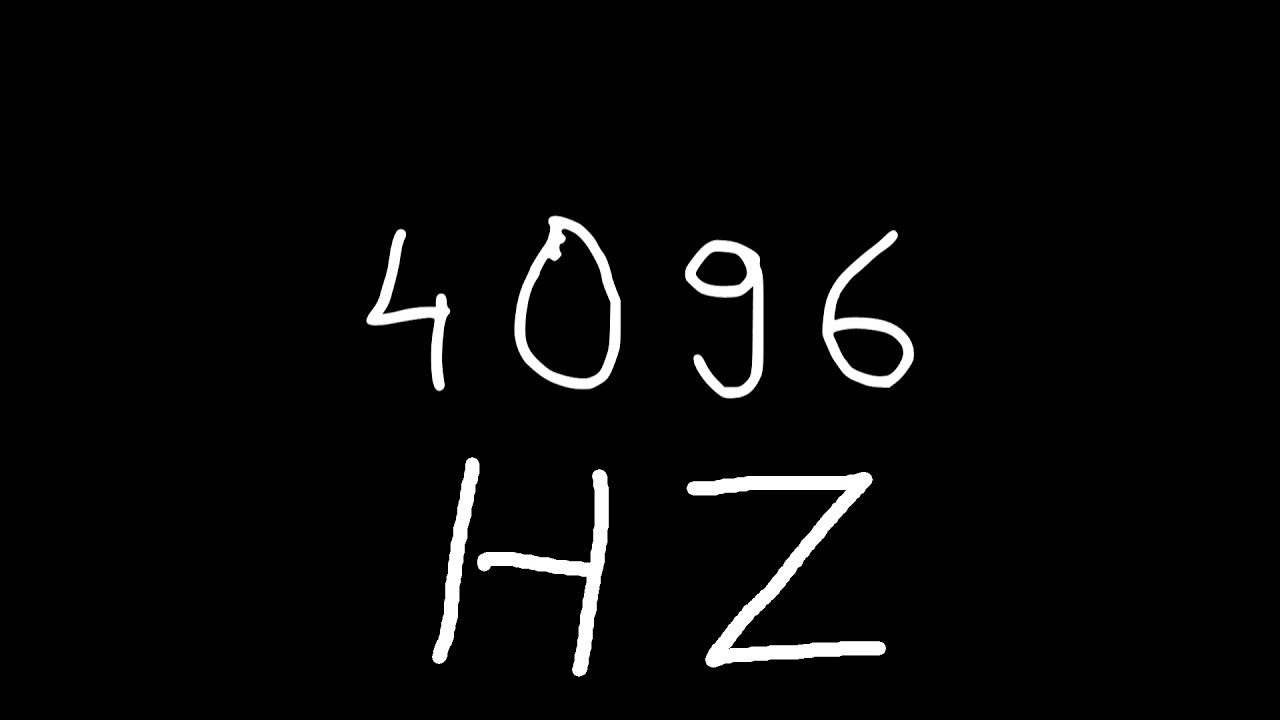 4096 Hz YouTube