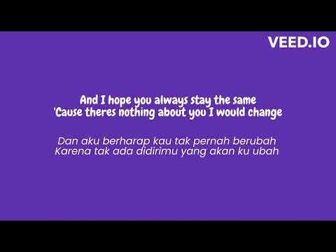 Joey McIntyre - Stay The Same (lirik \u0026 terjemahan)
