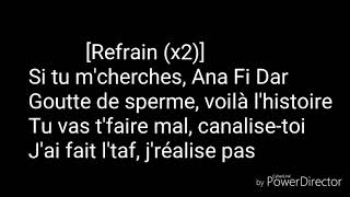 Maître Gims   Ana Fi Dar Lyrics