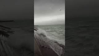 Море, шторм, 1 мая, Новороссийск