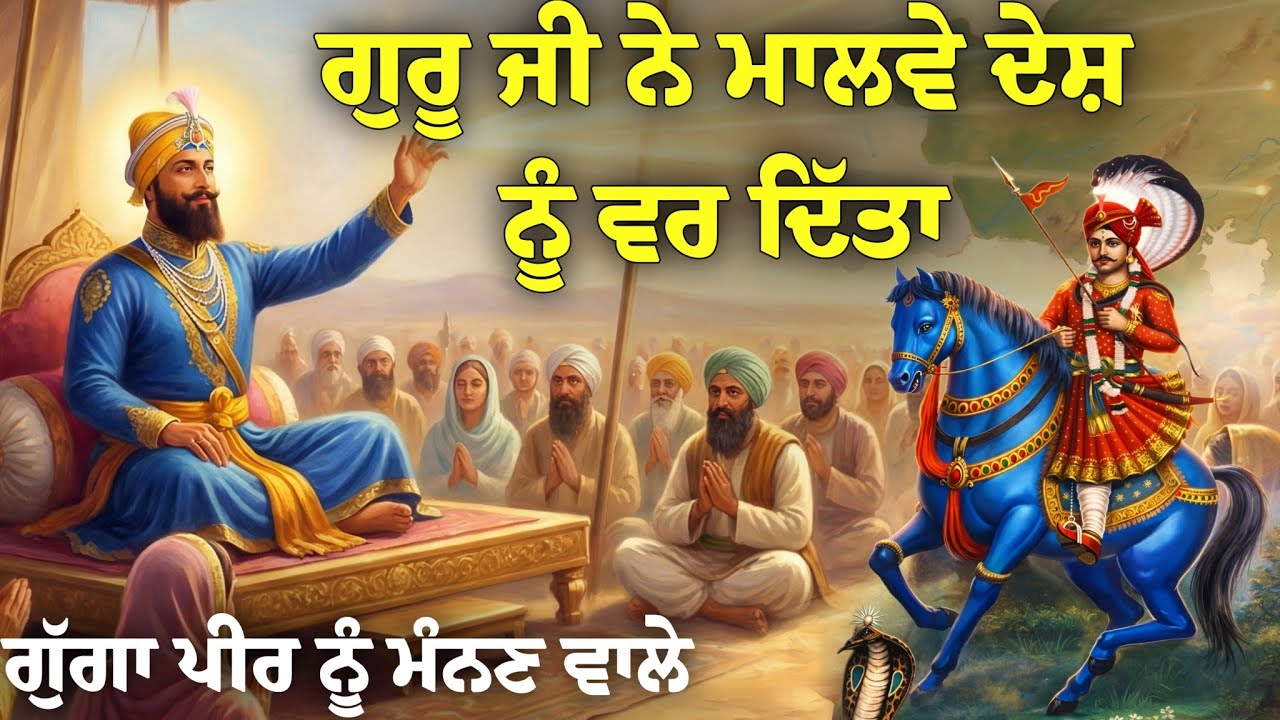ਗੁਰੂ ਜੀ ਨੇ ਮਾਲਵੇ ਦੇਸ਼ ਨੂੰ ਵਰ ਦਿੱਤਾ || ਗੁੱਗਾ ਪੀਰ ਦੀ ਕਥਾ || Guru Gobind Singh Ji || Sach Kartar