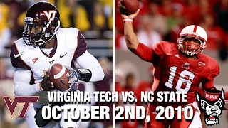 Virginia Tech's Tyrod Taylor Outduels NC State's Russell Wilson | ACC Football Classic
