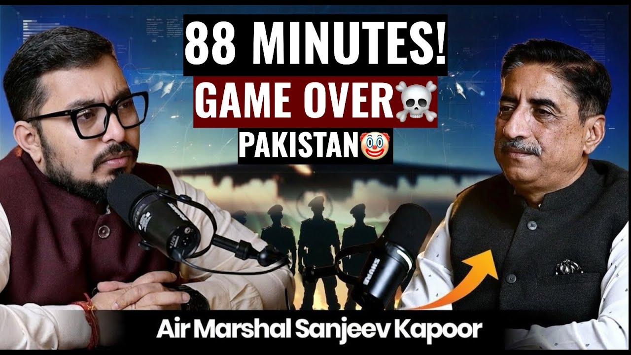 INDIAN AIRFORCE DESTROYED THE ENEMY IN 88 MINUTES! ft IAF Air Marshal Sanjeev Kapoor