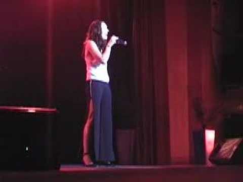the voice within " by Christina Aguilera Sung by Hannah Finn