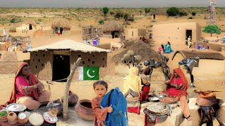 Desert Women Daily Morning Routine | Village Life in Pakistan | Cooking Traditional Breakfast by Stunning Punjab 271,203 views 8 months ago 24 minutes