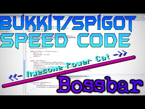[Minecraft Bukkit/Spigot] Bossbar Speed Code