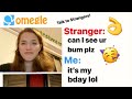 MY WORST BIRTHDAY (omegle &amp; hair fail)