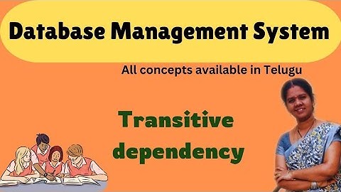 Transitive dependency in dbms || 29|| Dbms in telugu