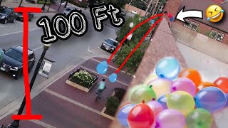 Throwing Water Balloons at Strangers!!!!!