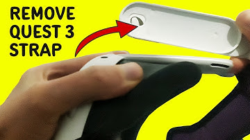 How to Remove Quest 3 Head Strap (Tutorial)