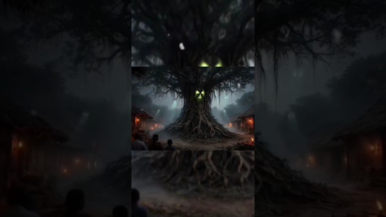 Horror Story Of Scary Tree In Village 
