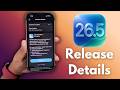 iOS 26.5 Release Details 🔥 Improvements &amp; Changes!