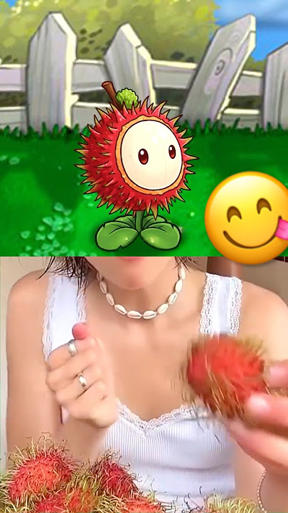 The Rambutan w/ @anna.antonje  (PVZ) #pvz #plantsvszombies