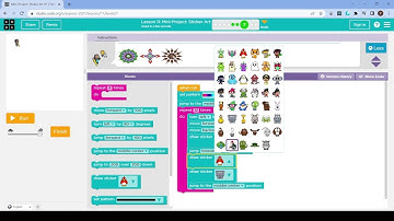 L11-7 |Code.org | Express-2021 | Lesson 11:Mini-Project: Sticker Art | level 7