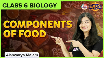 Components of Food | Class 6 | Biology | EXAMEDGE
