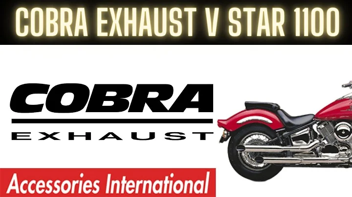 Cobra Slash-cut Slip-on Mufflers Exhaust for Yamaha V-Star 1100 2006+ (2173SC) | Product Overview