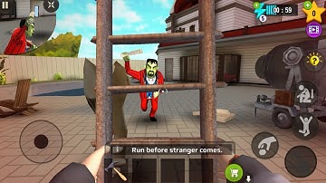 Scary Stranger 3D New Update - Troll Neighbor - Gameplay Walkthrough Part 7 (IOS,Android)
