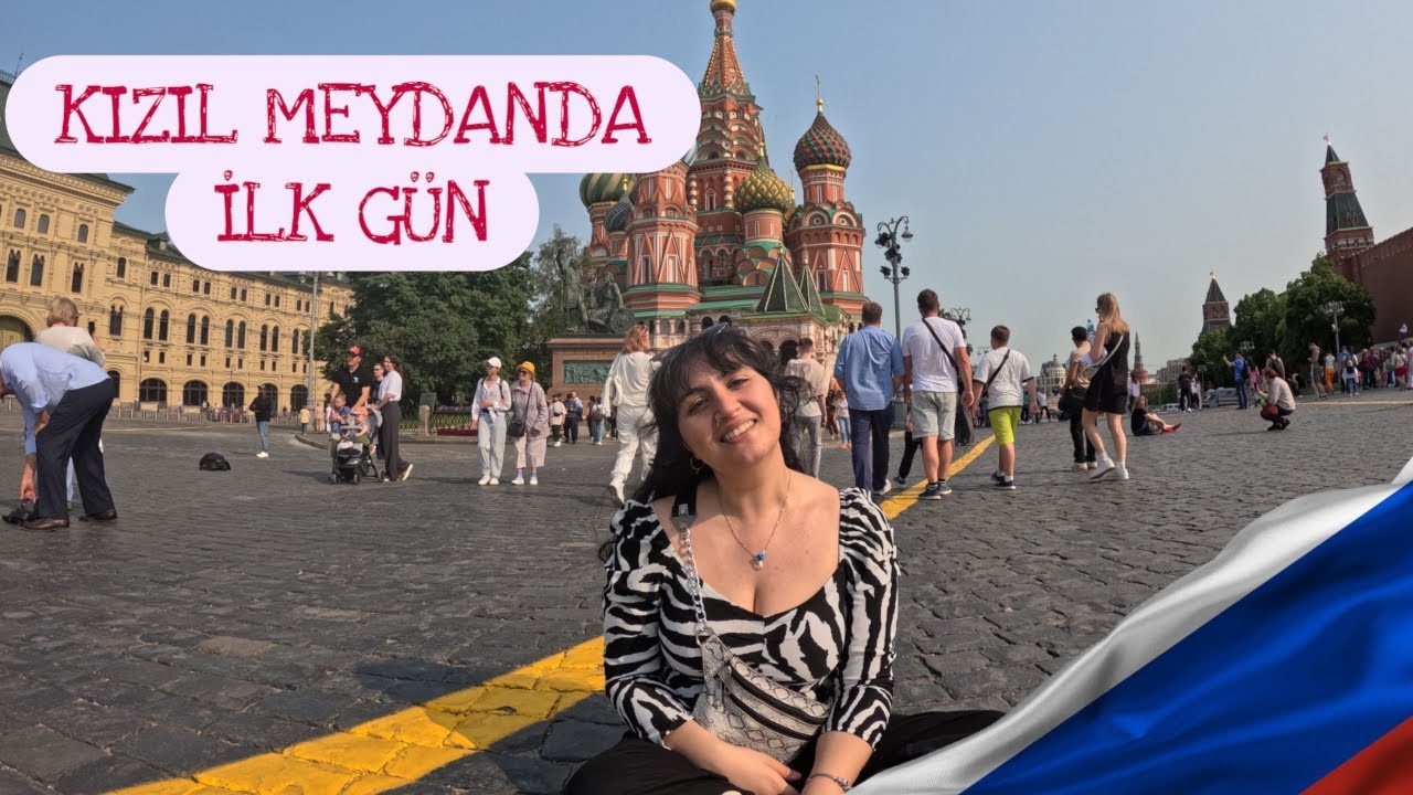 🇷🇺SAVAŞ DEVAM EDERKEN MOSKOVA KIZIL MEYDANDA BİR GÜN🌟WHILE THE WAR CONTINUES, ONE DAY IN MOSCOW