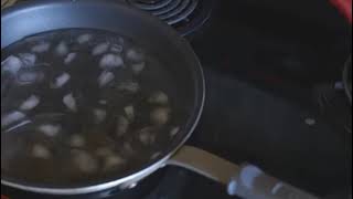Frying Up Some Ice Cubes