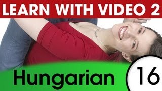 ⁣Learn Hungarian Vocabulary with Pictures and Video - Talk About Hobbies in Hungarian