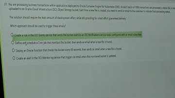 Oracle Cloud Infrastructure 2025  DevOps Professional (1Z0-1109-25) Question Dumps