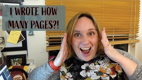 I FINISHED my script! + why I DON