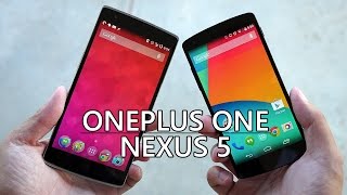 OnePlus One vs Nexus 5