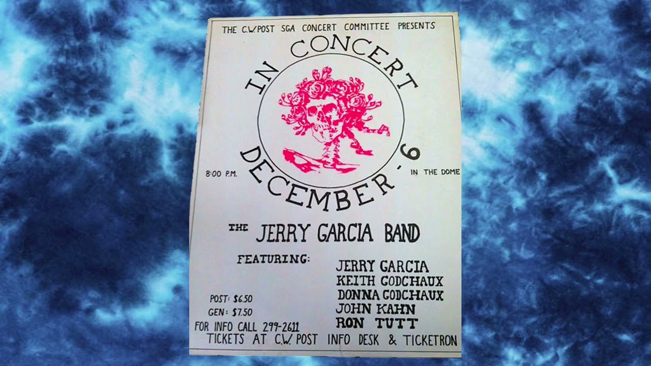 Jerry Garcia Band 1977-12-06 The Dome @ C.W. Post College (New SBD)