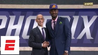 Phoenix Suns select Deandre Ayton No. 1 overall in 2018 NBA draft [pick\/analysis\/interview] | ESPN