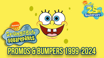 Spongebob Squarepants Nickelodeon Promos & Bumpers 1999-2024