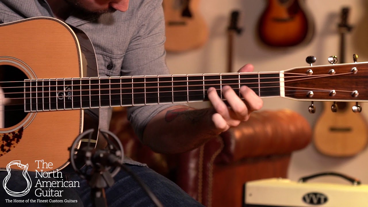 Santa Cruz 1934 D Acoustic Guitar Played By Carl Miner