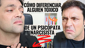 ¿Es una persona tóxica un narcisista?