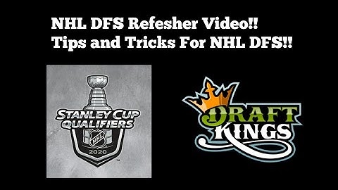 NHL DFS Refresher Video!! Tips and Tricks For NHL DFS!!