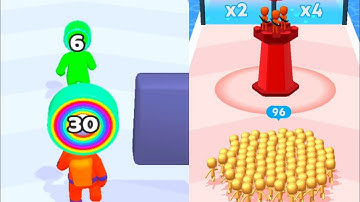 Layer Man Vs Count Master| All levels| Amsr satisfying game|