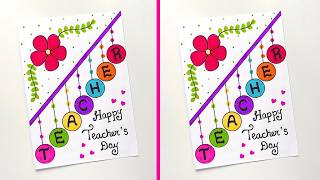 Teachers day card ideas | Easy and Beautiful Teachers day card | Grand Teachers day card 2026 screenshot 4