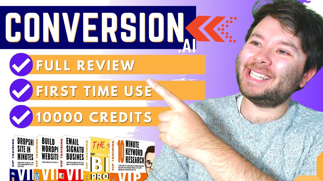 Conversion.ai Review (2021) - Is it really the all round best AI tool for  Copywriting? -  <a href=