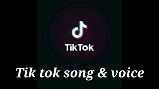 Tik tok sound//original sound.....2020
