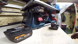 : BOSCH GTS 18V-216   AEG, Rdgid   