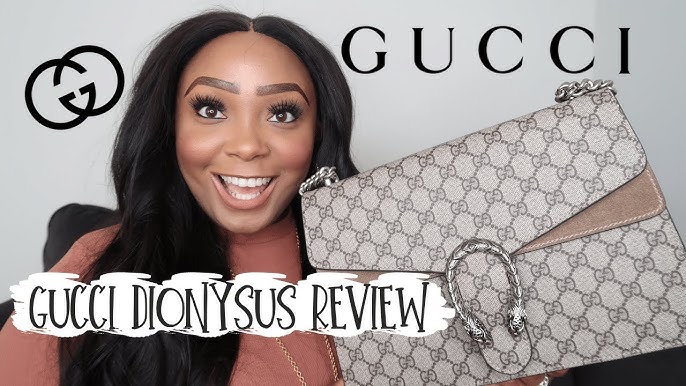 Gucci Dionysus Supreme Mini Handbag Review - The Brunette Nomad