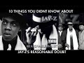 Jay-Z's Reasonable Doubt: 10 Things You Didn't Know