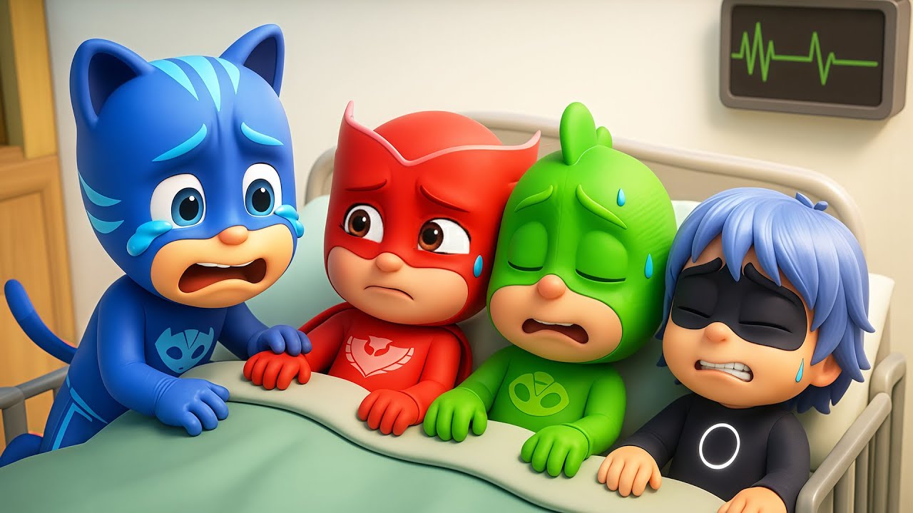 ALL MY FRIENDS Is SICK!! What's Happened??? PJ MASKS Ultimate Rescue | PJ MASKS 2D Animation