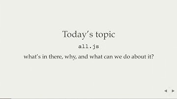 Luite Stegeman: Making sense of all the JS (GHCJS)
