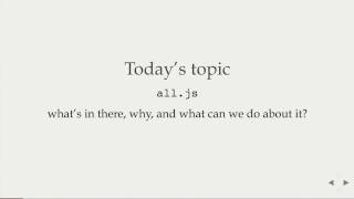 Luite Stegeman: Making sense of all the JS (GHCJS)