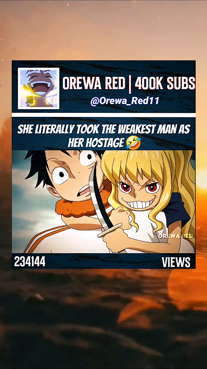 I know he is weak , i just can't prove it 😅 #onepiece #luffy #strawhats