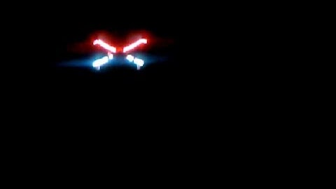 DJI F450 full wrap LED LIghts NIght Flight UFO fun