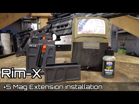 Rim-X +5 mag extension install and tips for smoother follower