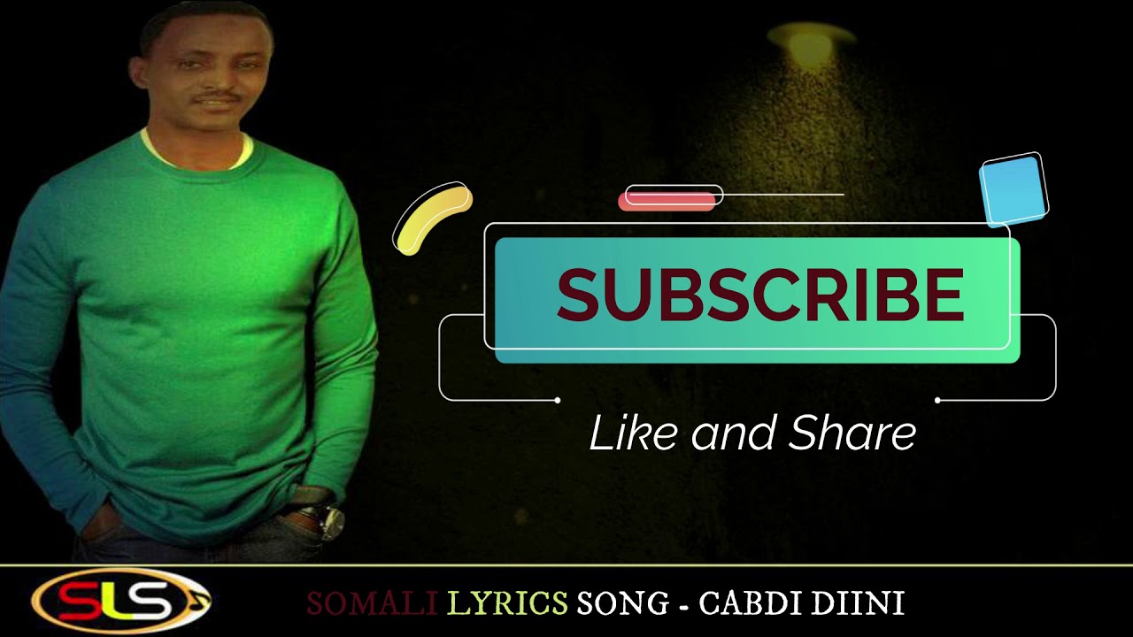CABDI DIINI  - GADAGADAYNTA IGA DAA- HEES QORAN - SOMALI LYRICS SONG