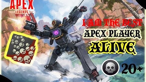 I AM THE BEST(WORST) PLAYER EVER! watch till the end...... - Apex Legends PS4 Gameplay