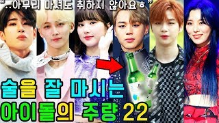 (ENG SUB) [K-POP NEWS] Who are the 22 KPOP IDOLs who drink well?