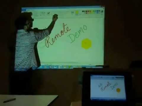 Interactive Whiteboard and Applications of a Wiimote